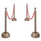 Red Rope Stanchion Set (Pack of 1)